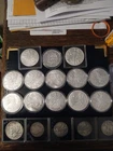 Lot Of 13- 12 Walking Liberty Rds 1 oz 1 Washington 1oz Rds 1 Oz All Fine Silver