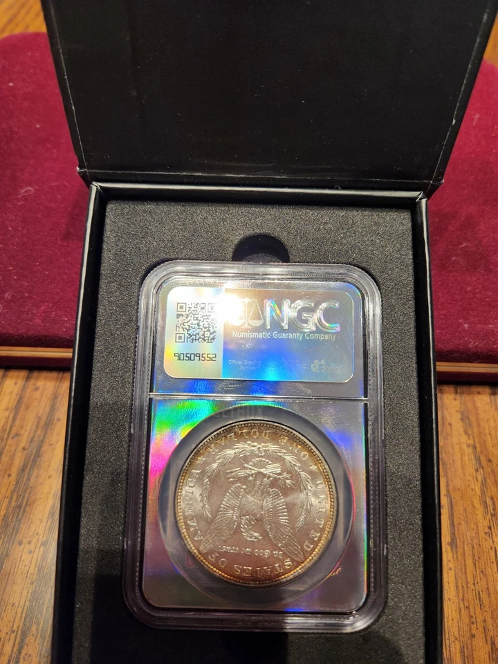 1886 $1 NGC MS-67 TONER Vault Box Holo Extreamly Rare - Image 2 of 4