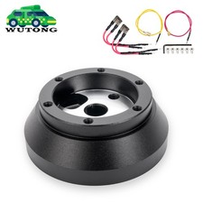 6 Bolt Steering Wheel Short Hub Adapter Fit For 06-14 Chevy Gmc Silverado Sierra