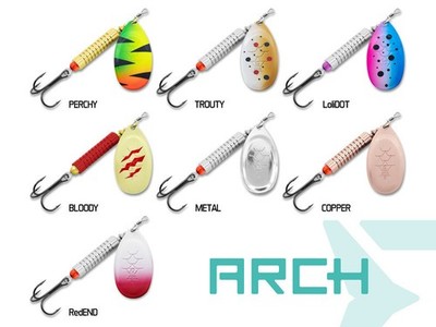 UV Spinner Blinker Delphin ARCH 4g - Gr.1