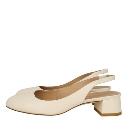 Stuart Weitzman Damen Schuhe Pumps Gr. 38,5 Weiß Leder High Heels Stilettos