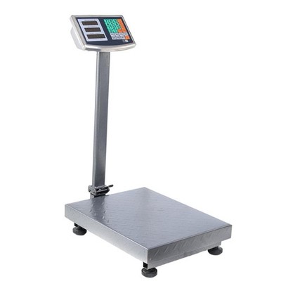 Digitalwaage 150 kg LED Display kg lb Batterie 40x30 cm