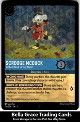 Scrooge McDuck - Richest Duck in the World 154/204 Into the Inklands Cold Foil
