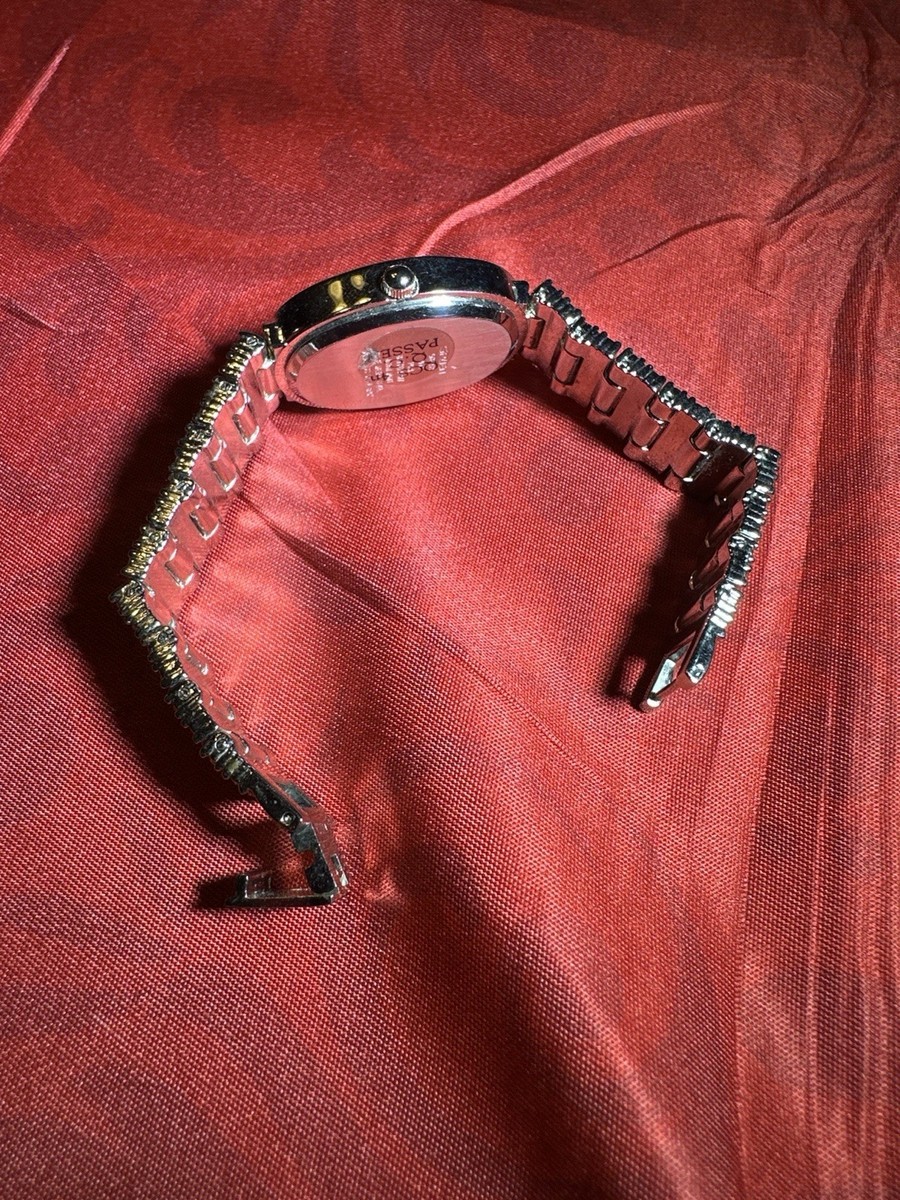 Gruen Womens Watch Mother of Pearl Oval Dial Rhinestone Bracelet Silver (S9) Gruen Womens Watch Mother of Pearl Oval Dial Rhinestone  main image 4
