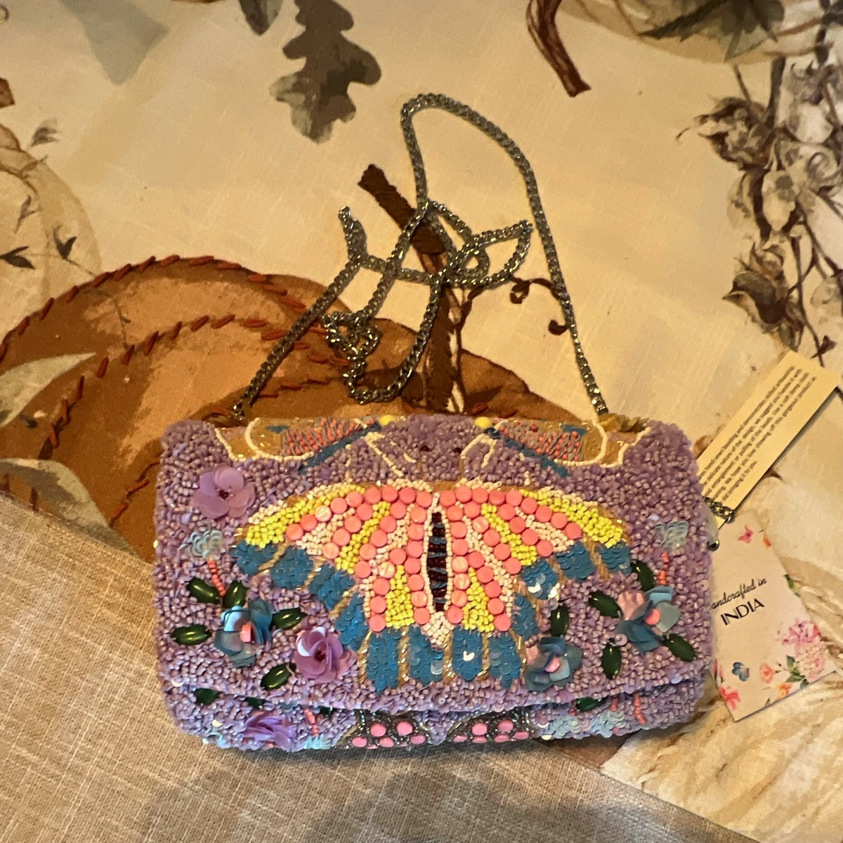 25+ Purple Beaded Vintage Bags, Handbags & Cases for sale