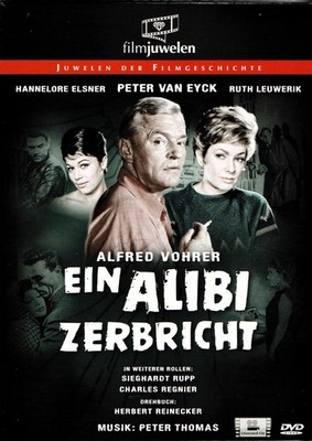 EIN ALIBI ZERBRICHT 1963 DVD Filmjuwelen Alfred Vohrer Peter van Eyck NEUWARE!