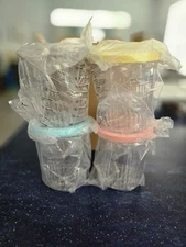 16OZ Ice Cream Maker Replacement For Ninja Creami Pints & Lid NC299 NC300 Series