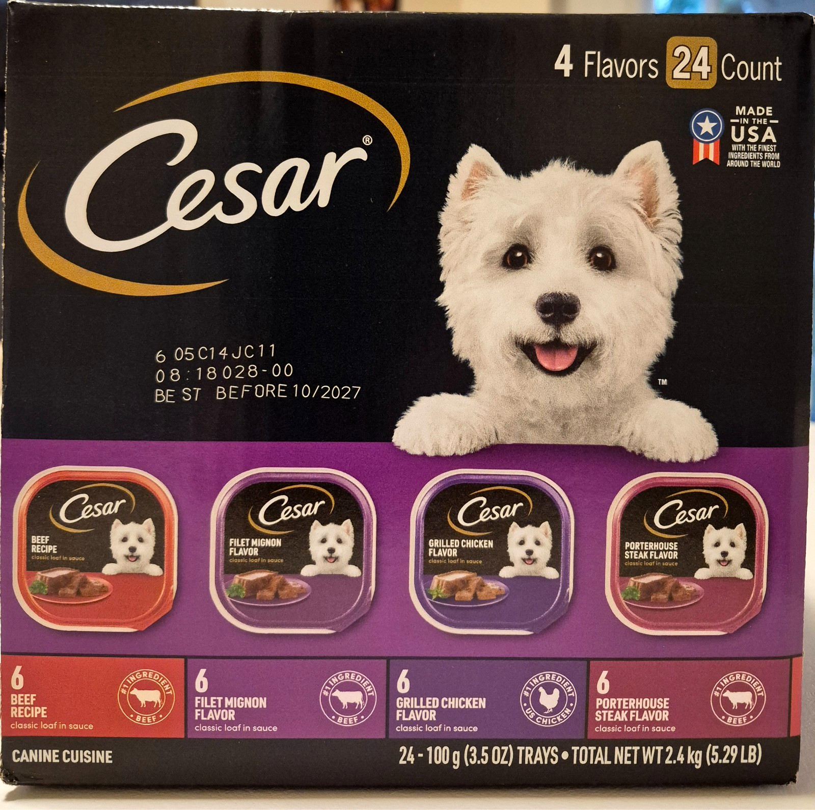 Variety Pack 24 Trays 3.5 Oz