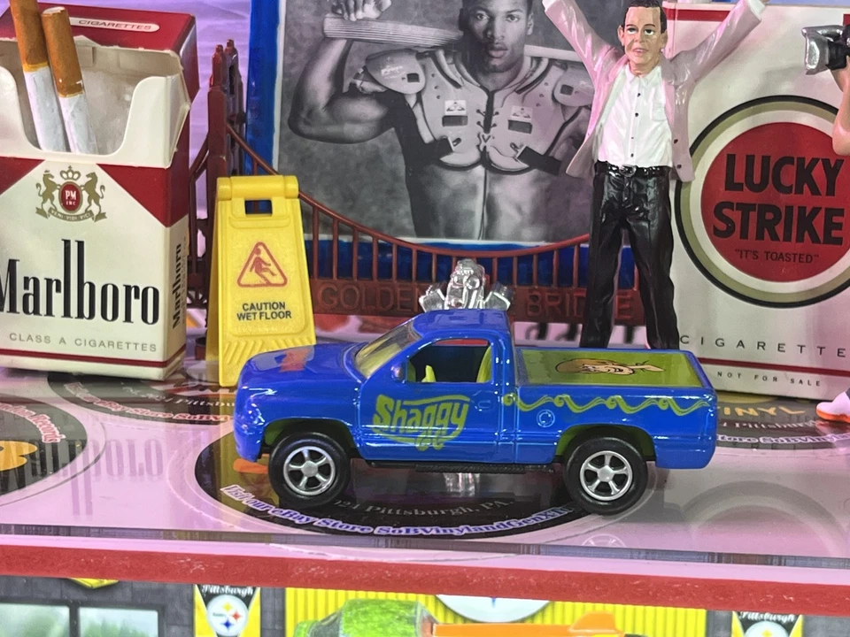 Racing Champions 2003 Dodge Truck Scooby Doo Shaggy 1:64 Blue Diecast USEDNMCond - Image 2 of 4