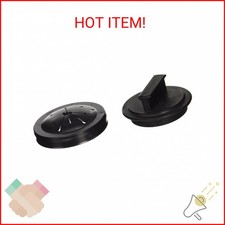 Waste King Black Disposer EZ Mount Garbage Disposal Stopper Splash Guard, 1025