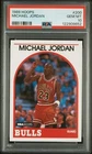 1989 NBA Hoops #200 Michael Jordan card PSA 10