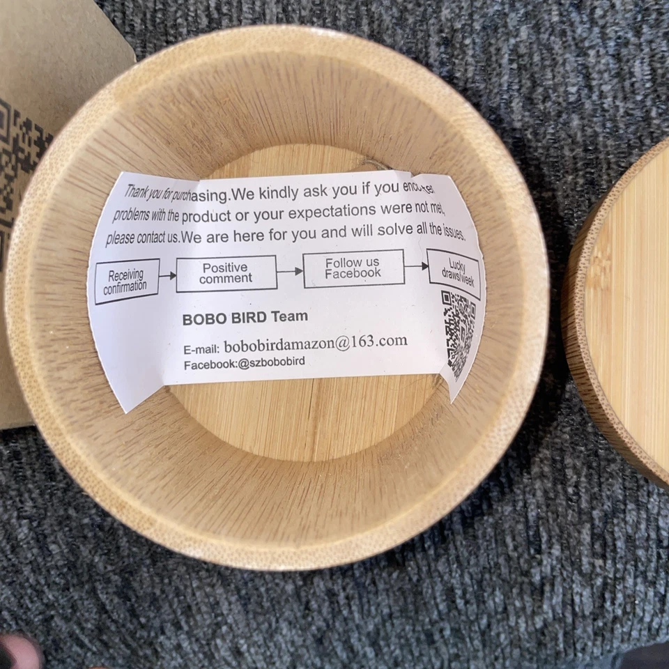 Genuine BOBO BIRD Luxury Wooden Womens & Men Watch Green Needs Battery New - Image 4 of 4