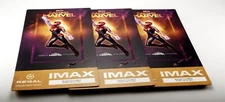 3 Captain Marvel Regal IMAX Collectible Tickets Kendall 16 # 143/144/145 of 1000