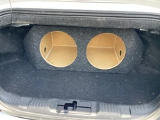 ZEnclosures 2015-2025 Mustang CONVERTIBLE  2-12" Subwoofer Box Sub Box
