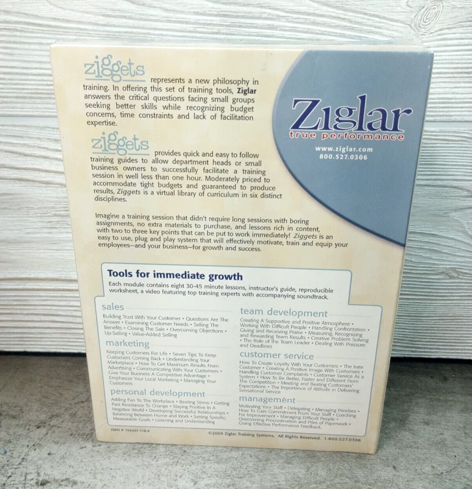 NEW Ziggets Zig Ziglar DVD Training Collection Benchmarks For Business Success - Image 2 of 4