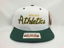 OAKLAND A'S ATHLETICS MLB SNAPBACK HAT VINTAGE AMERICAN NEEDLE 2 TONE CAP NEW