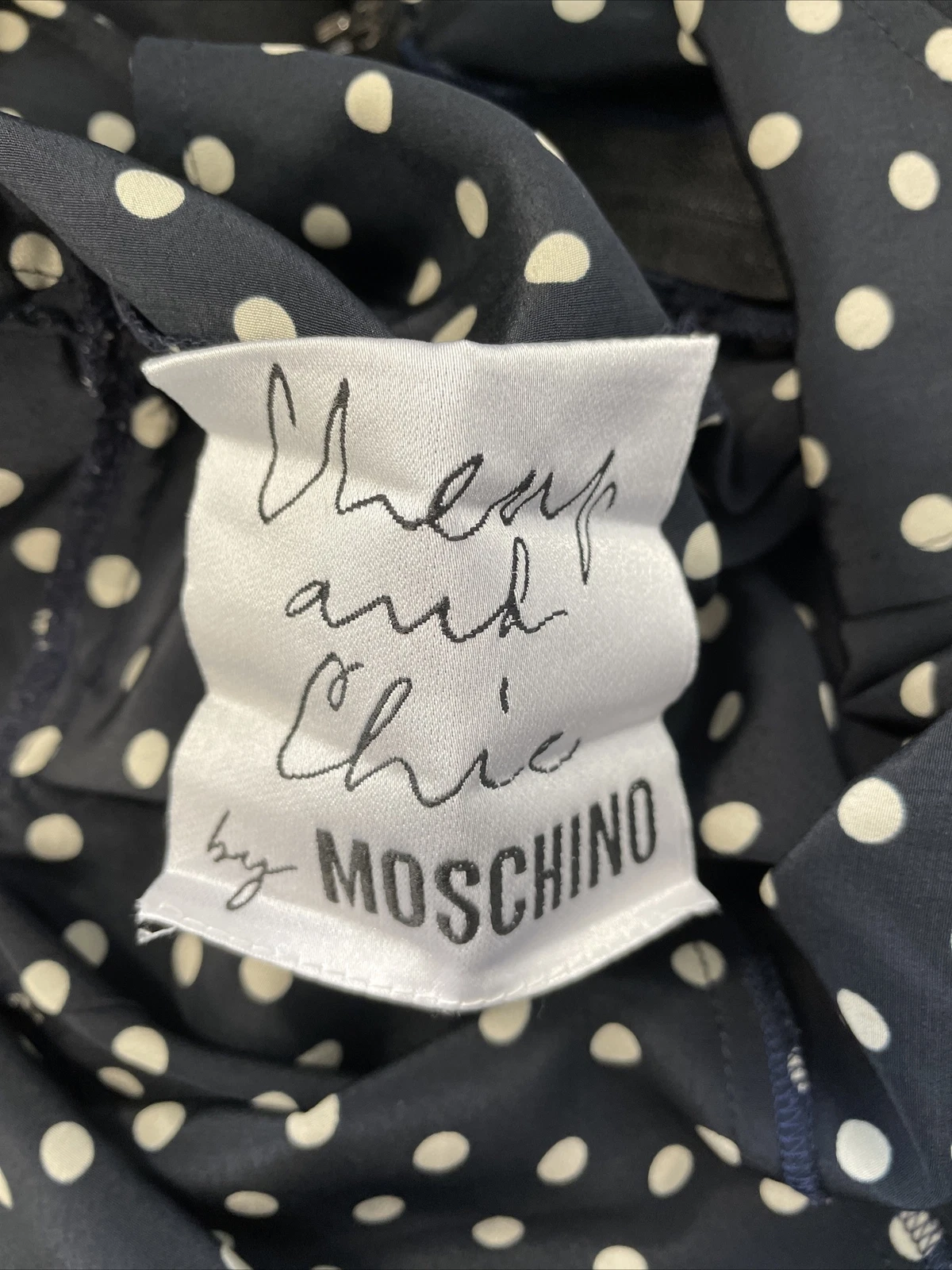 CHEAP AND CHIC BY MOSCHINO ABITO DONNA DRESS WOMAN VINTAGE JH515