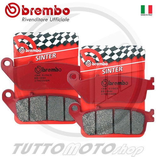Kit Pastiglie Freno Anteriori Brembo Carbon Ceramic Per Honda Hornet 600, CBF 600, CBR F 600 (1995-2013) - 4 Pastiglie