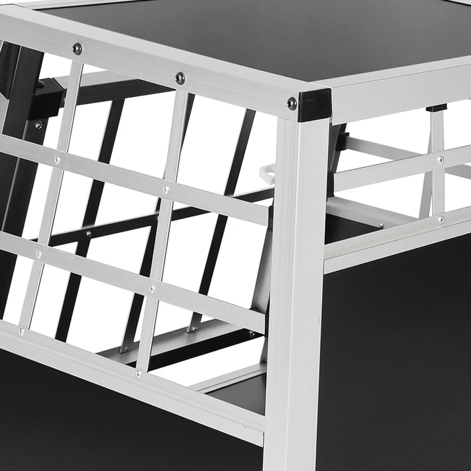 Alu Hundebox Hundekäfig Gitterbox für Auto Transportbox Reisebox Hundekäfig  - Bild 4 von 4