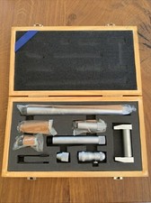 2-punktowa wewnętrzna śruba pomiarowa 50-500 zestaw analogowa 0,01 mm w idealnym stanie