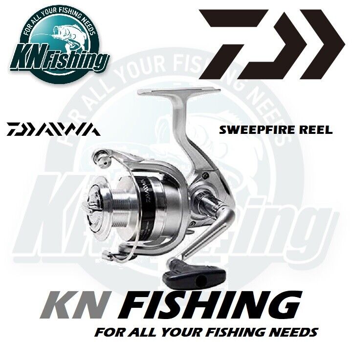 DAIWA SWEEPFIRE REEL Spinning Fishing Reels Sizes 2000 2500 DAIWA SWEEPFIRE REEL Spinning Fishing Reels Sizes 2000 2500