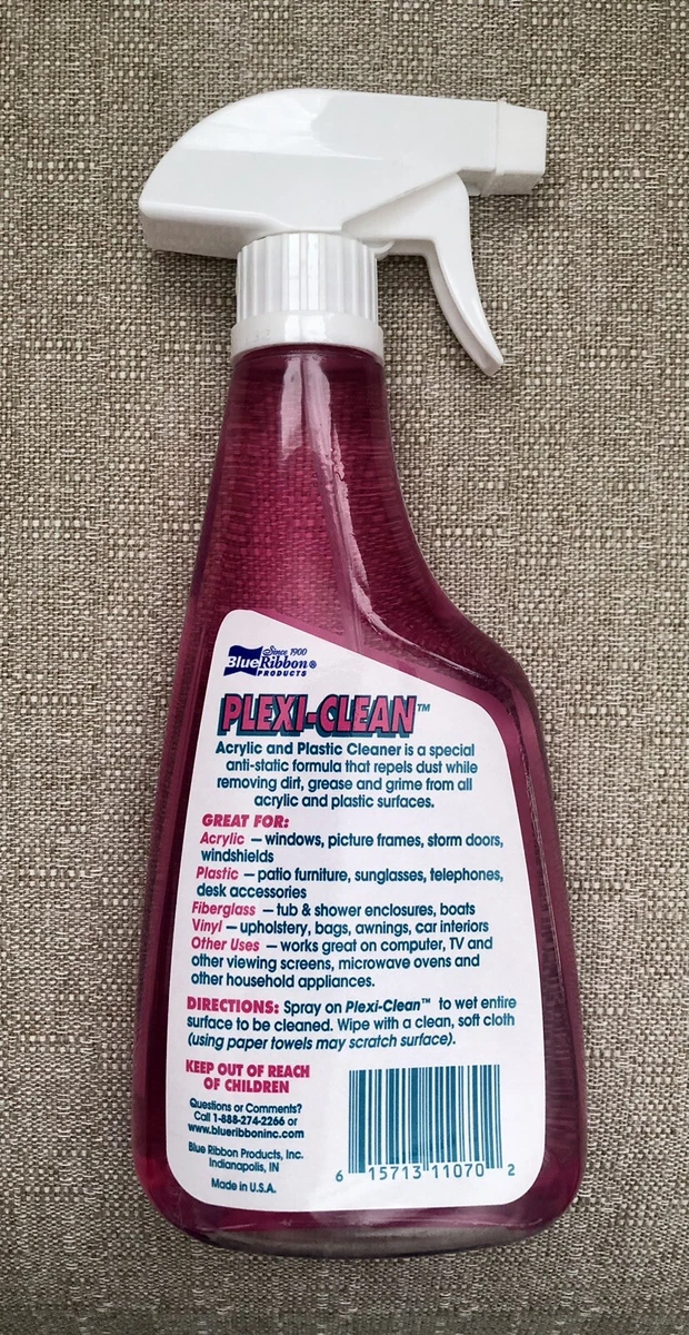 Blue Ribbon PlexiClean Acrylic & Plastic Cleaner 16 oz bottle
