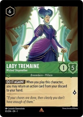 Lorcana Lady Tremaine - Wicked Stepmother (85/216) The First Chapter LP