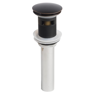 Bathroom Faucet Vanity Sink Metal Pop-Up Drain with Overflow Oil Rubbed Bronze