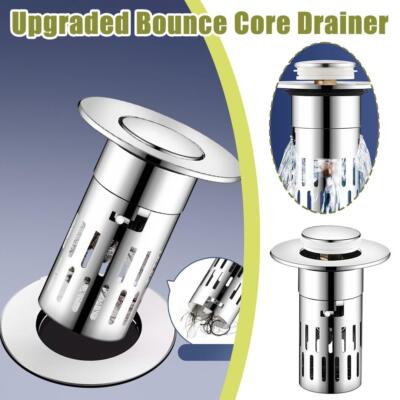 Universal Bathroom Sink Stopper,Basin PopUp Core Drain Filter ,Hair Catche XYN