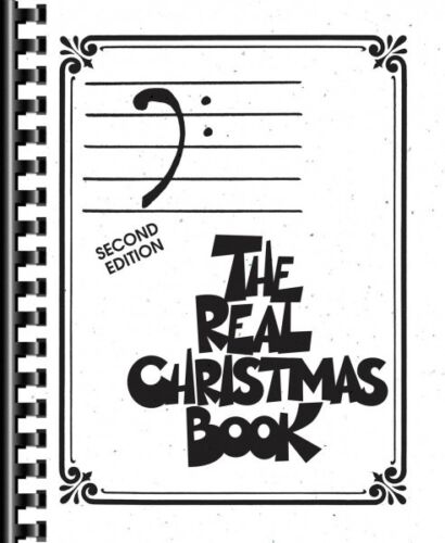 The Real Christmas Book Bass Clef Edition Real Book Lead Sheets NEW 000240347 - Picture 1 of 1