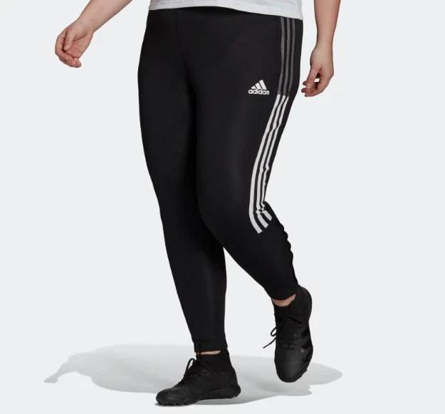 adidas Tiro Pants Womens Plus AeroReady Soccer Training Leg Black