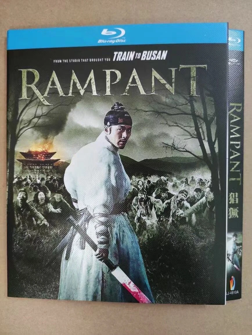 Korean drama Rampant Blu ray Chinese English Free Region Boxed