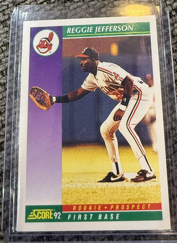 Карта с ошибкой Бо Джексона 1992 счет No361 Chicago White Sox Реджи Джефферсон RC - Изображение 2 из 2