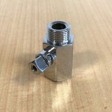 Elektra Microcasa Valvola Vapore Ottone Cromato Originale - Made In Italy (00150021)