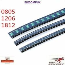 5 Pcs. SMD Resettable Fuses. 0805.1206.1812. 25 Values. 0.1A-3.5A. 6V-60V. 