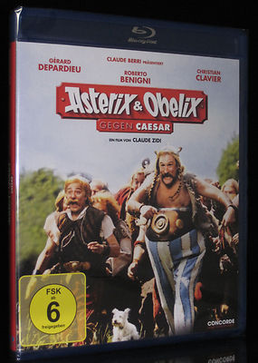 BLU-RAY ASTERIX & OBELIX GEGEN CAESAR - GERARD DEPARDIEU + CHRISTIAN CLAVIER