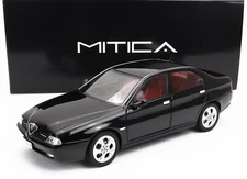 Mitica ALFA ROMEO 166 3.0 V6 1998 ROSSO BLACK in 1/18 Scale LE of 504 New!