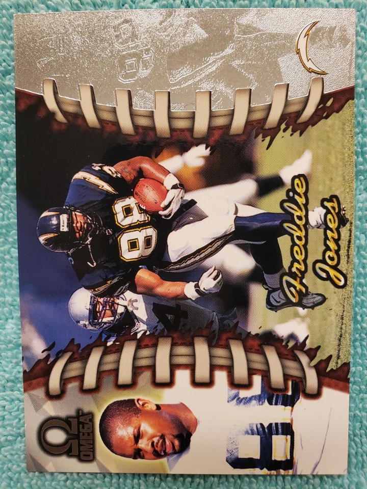 1998 PACIFIC OMEGA FREDDIE JONES #205 SAN DIEGO CHARGERS  - Image 2 of 4