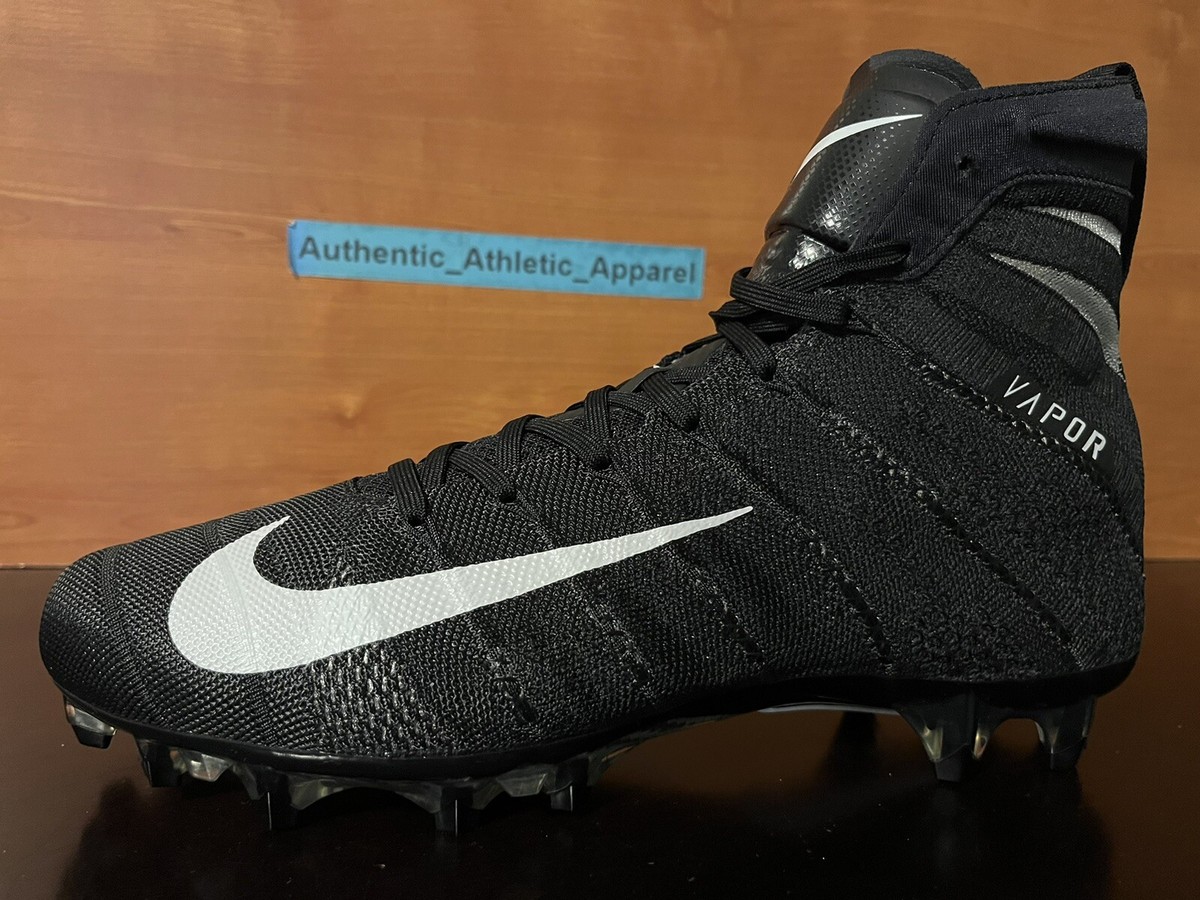 Nike Vapor Untouchable 3 Elite Football Cleats Black Men's Size 13