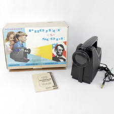 VTG Brumberger Project a Scope Model 290 w/Original Box Art Photo Image  Works