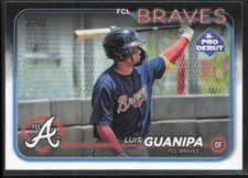 2024 Topps Pro Debut Luis Guanipa PD-159 Prospects | Atlanta Braves