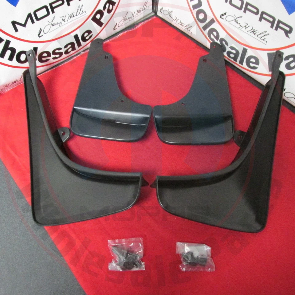 Protector de guardabarros moldeado delantero y trasero Jeep Cherokee NUEVO OEM MOPAR Foto 2 de 2