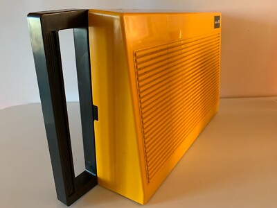 PLATTENSPIELER PLATTE PLATTE PLATTE RADIOLA 100 - SPACE AGE - VINTAGE ORANGE