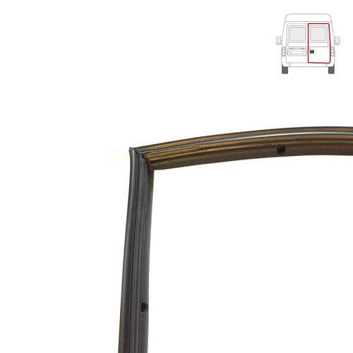 Türdichtleiste hinten rechts passend für Ford Transit MK5 (1994-2000) 6184162 - Bild 4 von 5