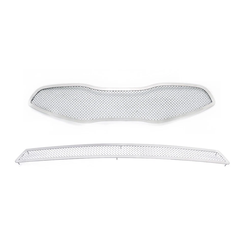 Подходит для Kia Cadenza 2014-2015 годов выпуска с комбинированным болтом поверх сетчатой решетки из нержавеющей стали - Изображение 2 из 3