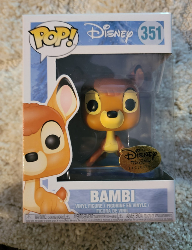 Funko Disney Treasures Exclusive Bambi Pop #351