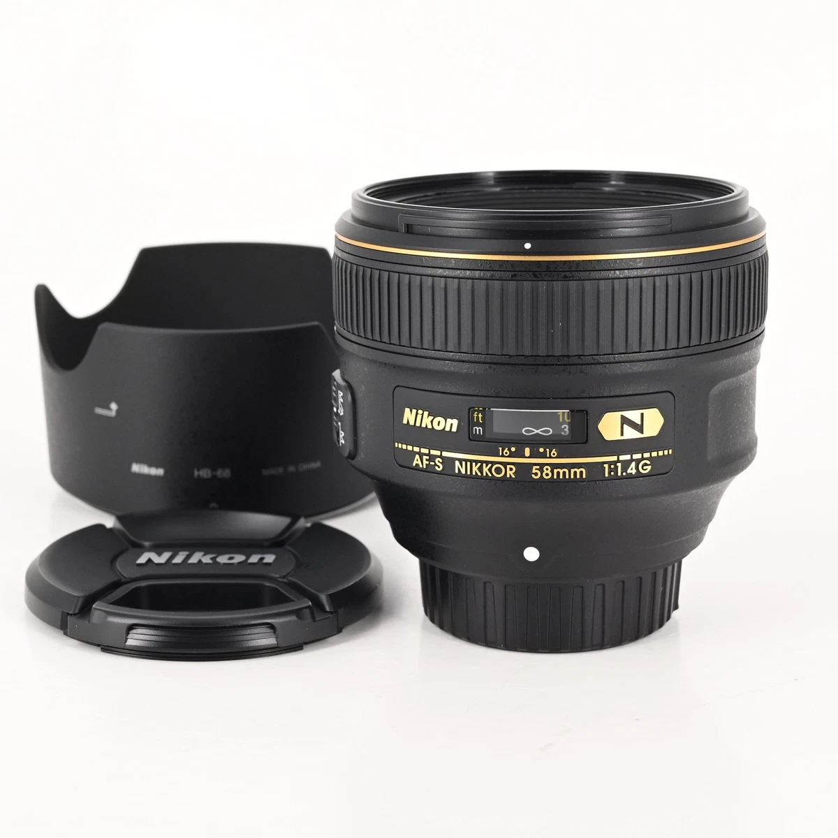 Nikon NIKKOR AF-S 58mm f/1.4 Camera Lenses for sale | eBay