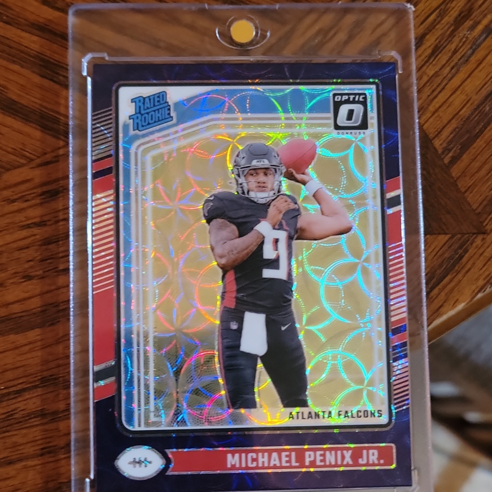 Panini 2024 Donruss Optic Michael Penix Jr. Rated Rookie Holo #279 Falcons