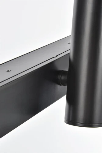 Elegant Lighting Ari 4-Bar Pendant in Black - Picture 6 of 8