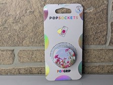 PopSockets PopGrip Cell Phone Grip And Stand Swappable Top Fuschia Bloom